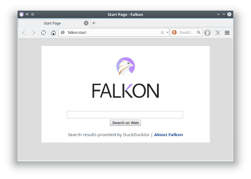 Navegador Falkon para PC de baixo custo com Windows 7