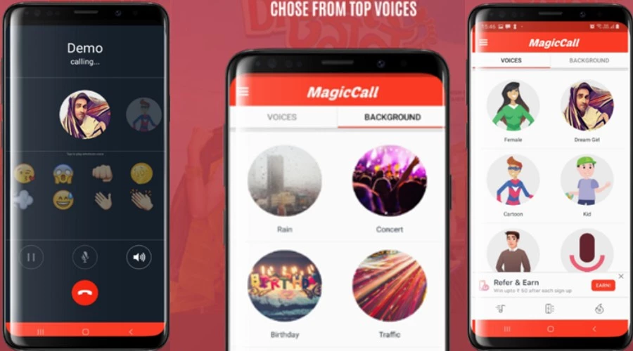 MagicCall female voice changer