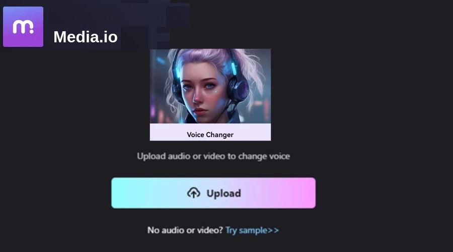 Media IO female voice changer