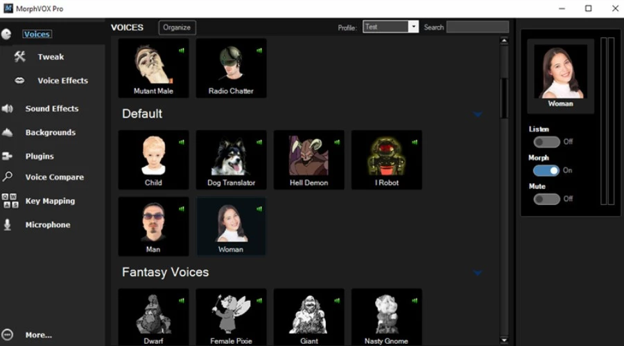 MorphVox voice changer for PC