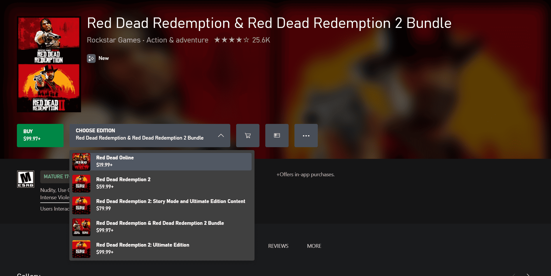 Buy Red Dead Redemption & Red Dead Redemption 2 Bundle