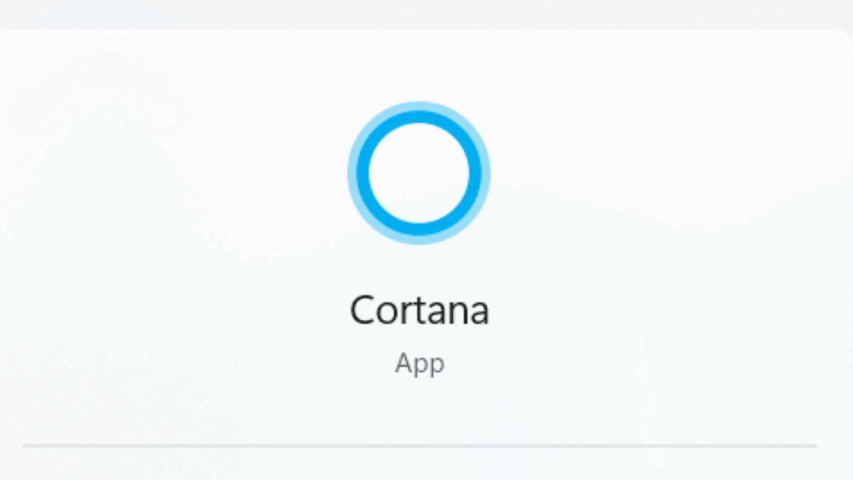 Приложение cortana