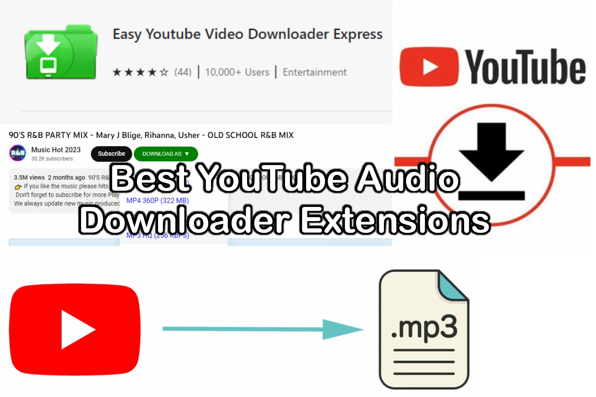 YouTube Audio Downloader Extension