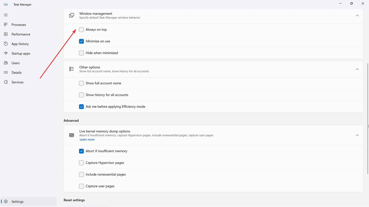This small shortcut can transform Task Manager into simple, mini ...