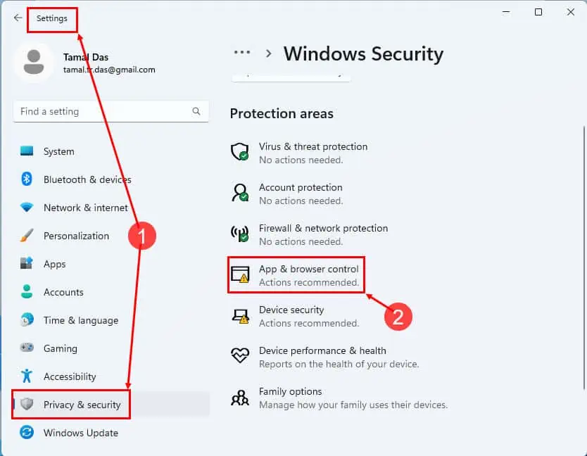 windows security privacy & security