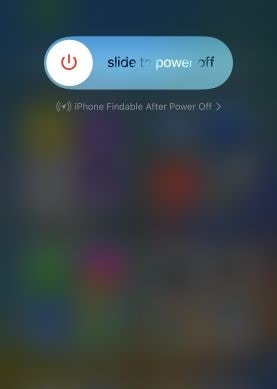 power button on iphone
