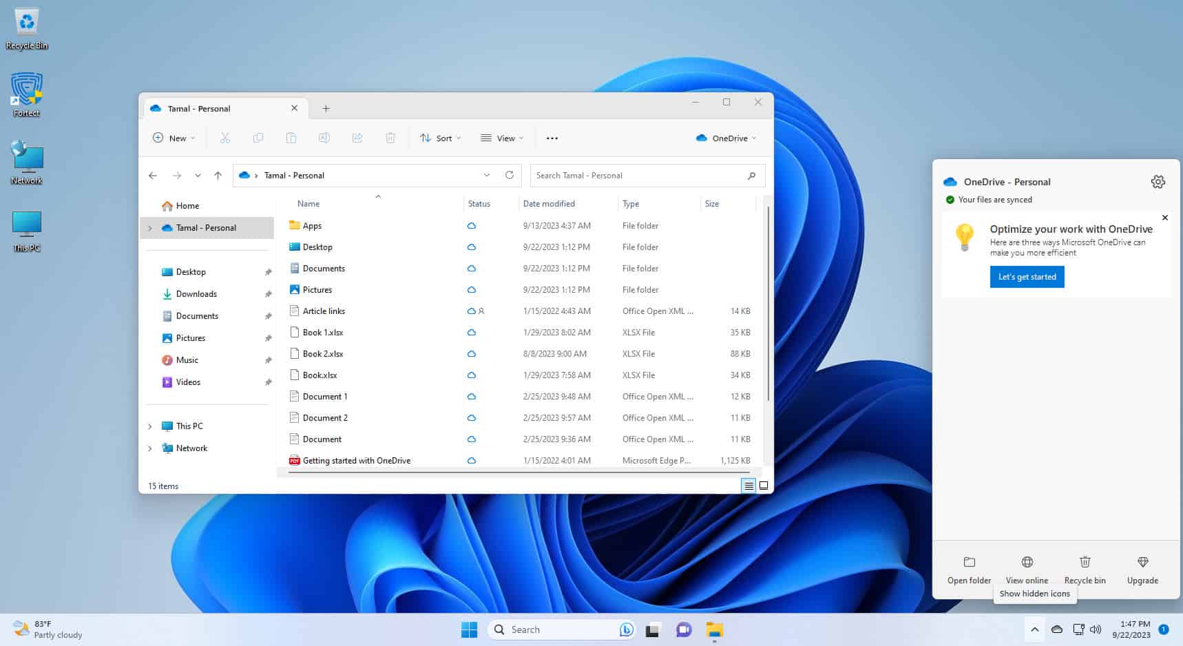 OneDrive Not Showing in File Explorer Windows 11