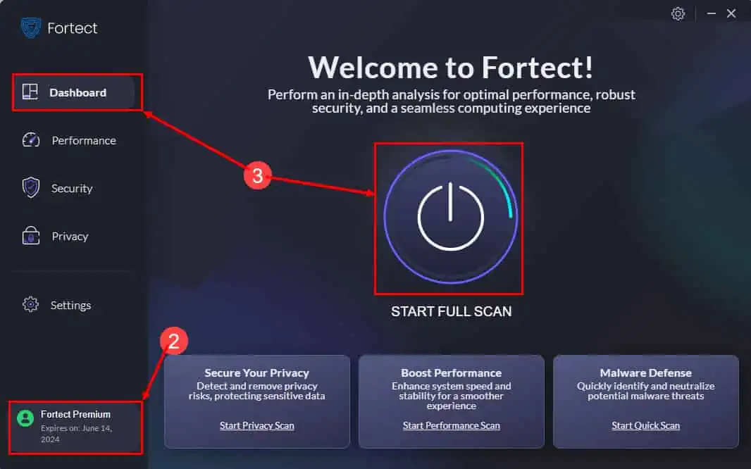 Using fortect