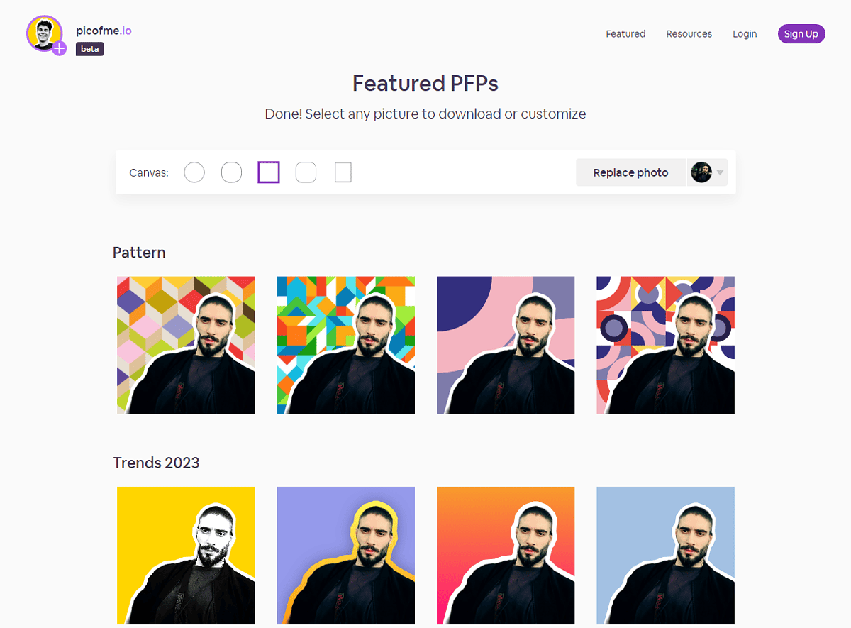 Picofme.io resultat