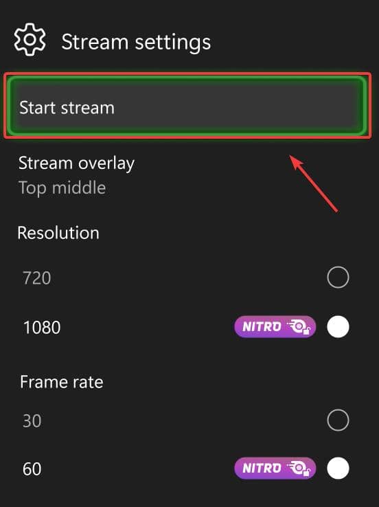 How to stream Xbox on Discord
