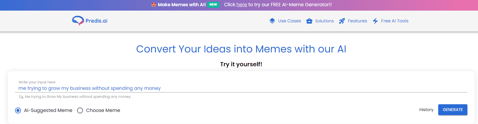 Best free AI-based Meme Generator tools