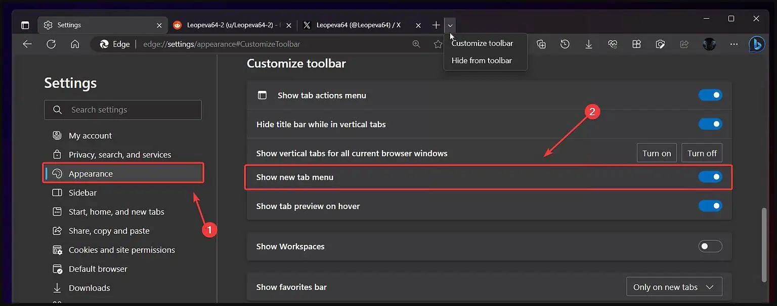 How to hide Edge's new dropdown menu in 2 easy steps - MSPoweruser