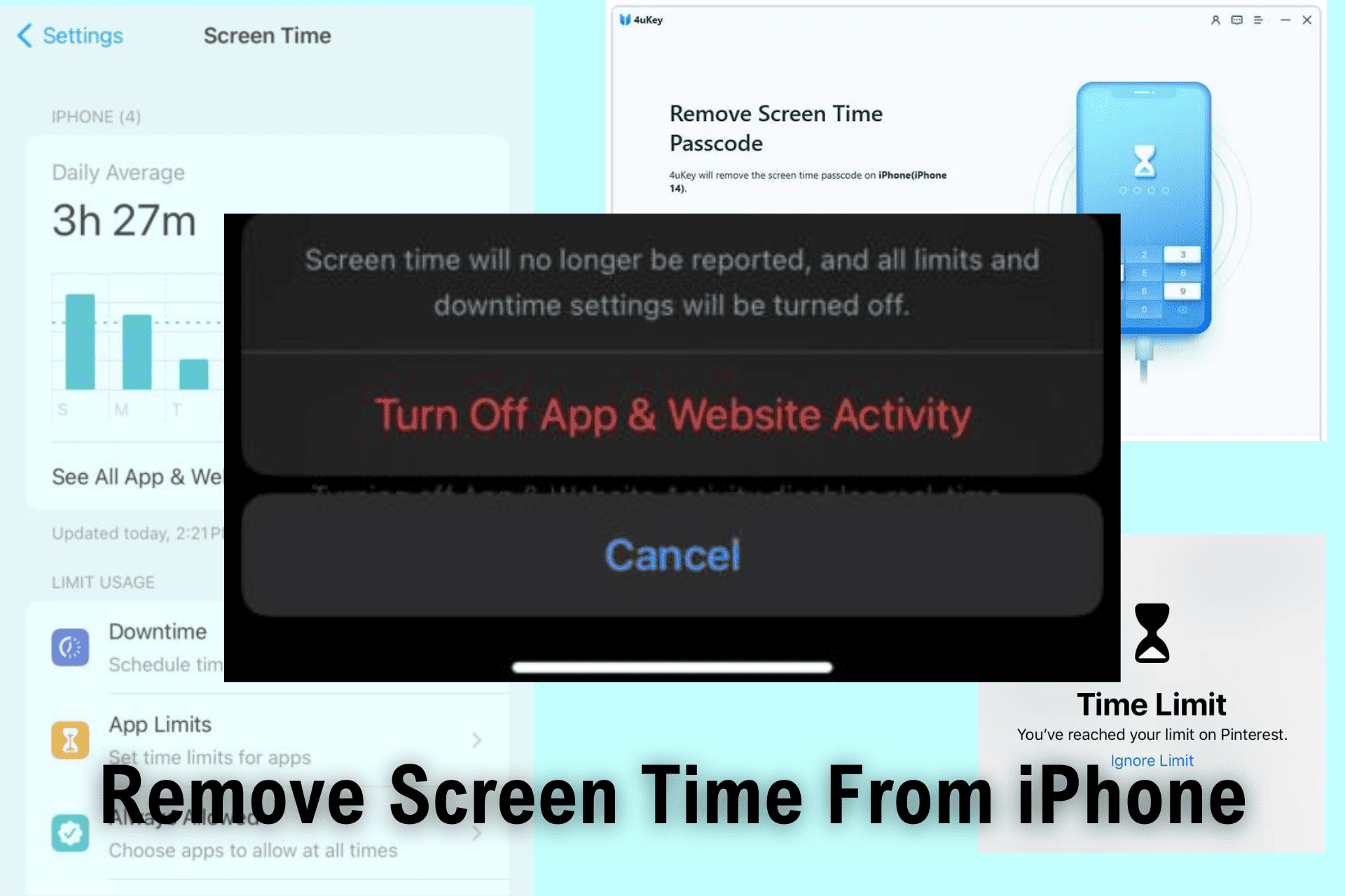 how-to-turn-off-screen-time-on-iphone-youtube