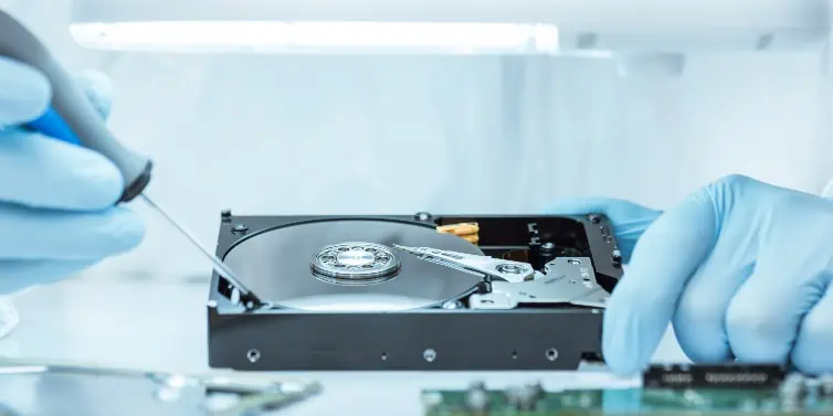 repairing a seagate hard drive disk