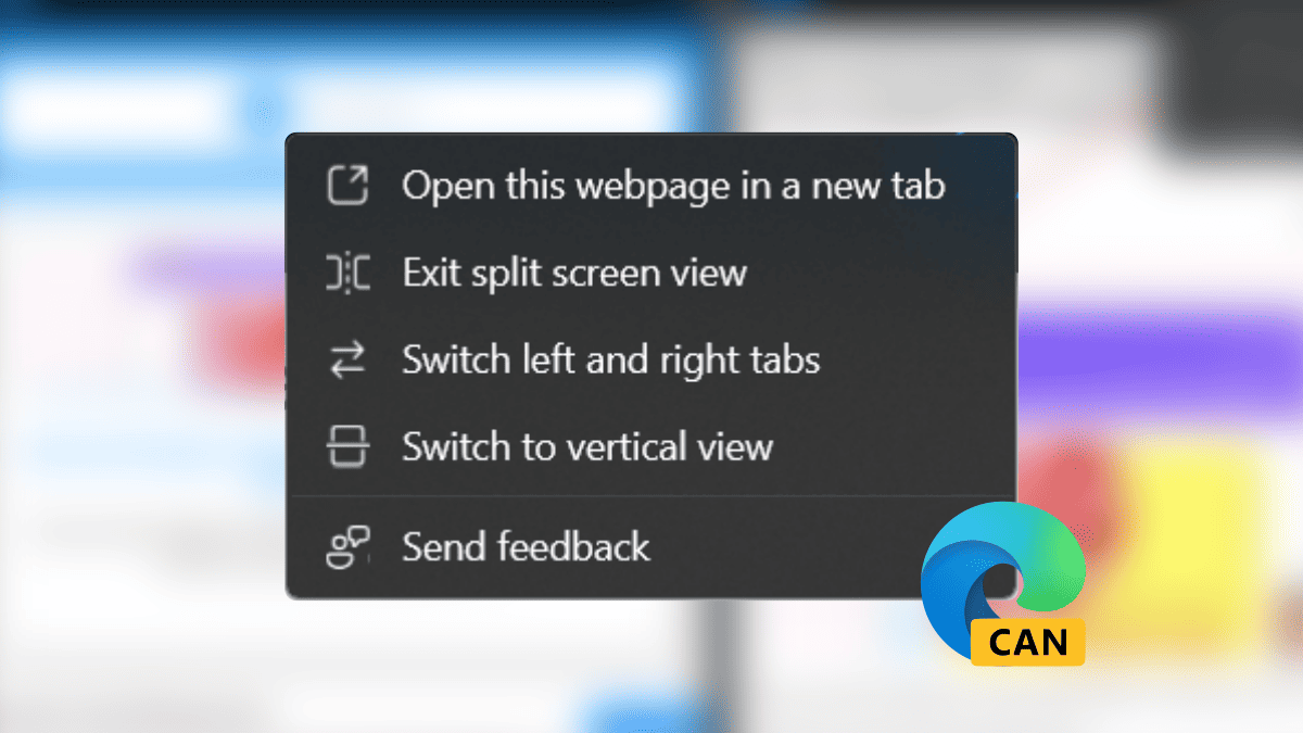 Microsoft Edge has got a new Split Screen feature to open two sites in a  single window