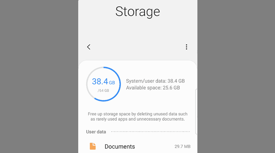 android storage