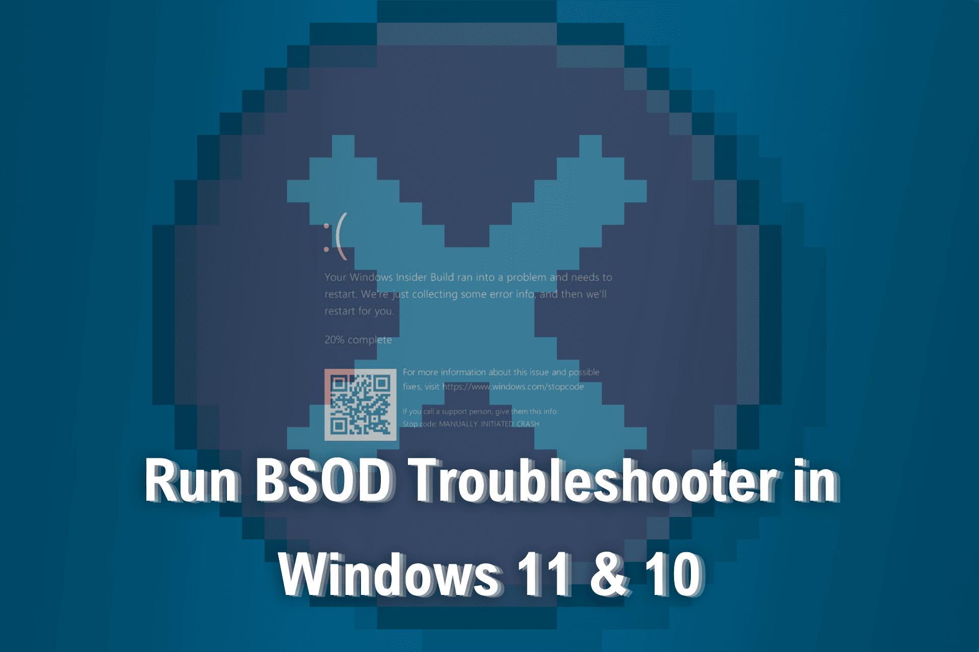 Run BSOD Troubleshooter in Windows 11 & 10