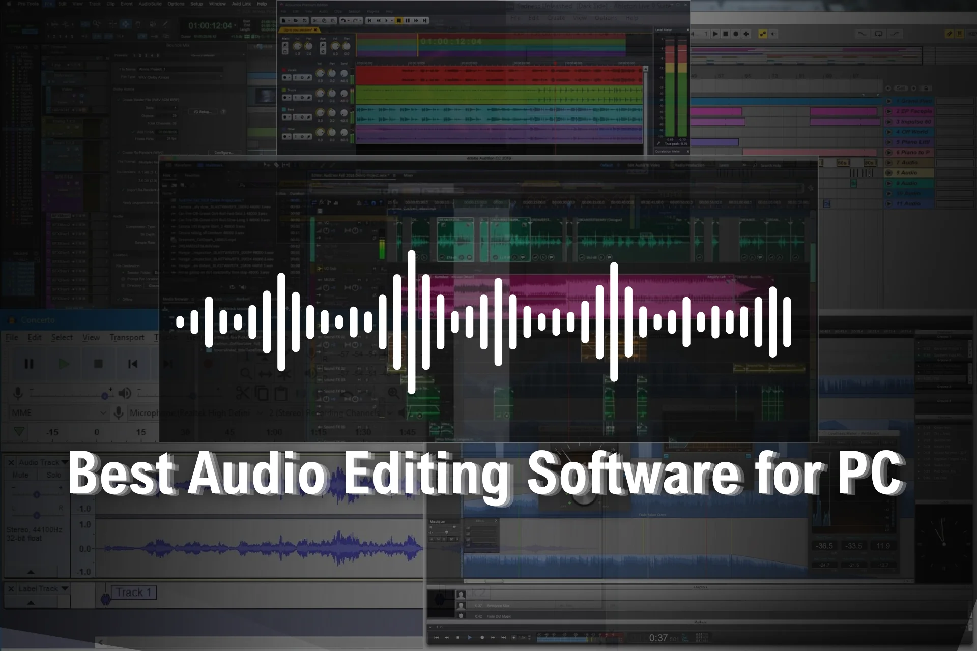 logiciel de montage audio pour PC