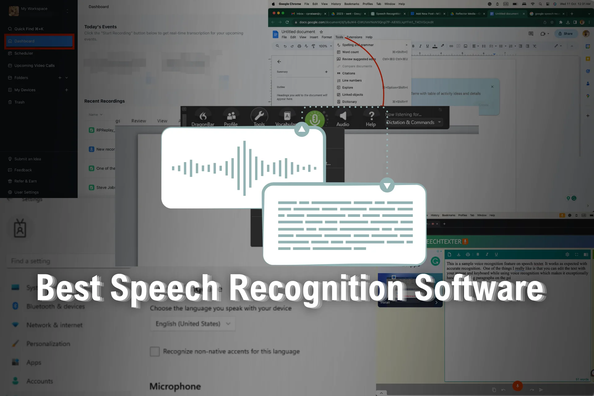 Best speech recognition software
