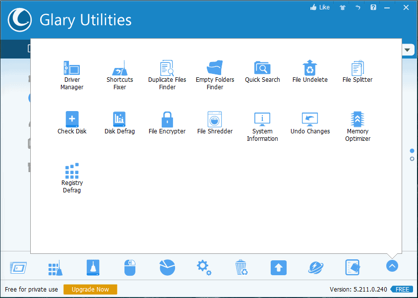 Сайт glary utilities