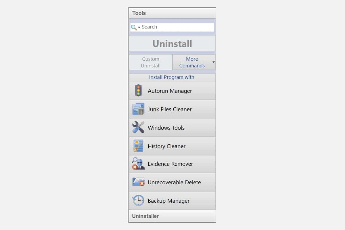 Revo Uninstaller Tools