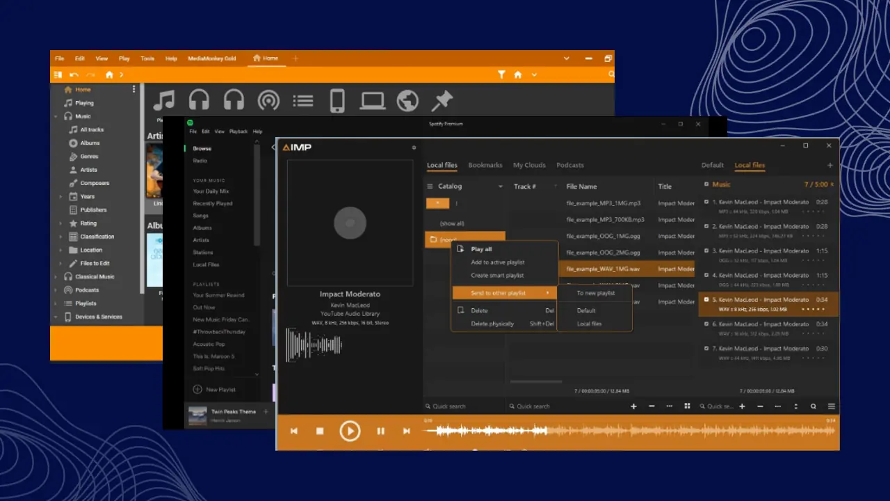 melhor reprodutor de música para windows 10