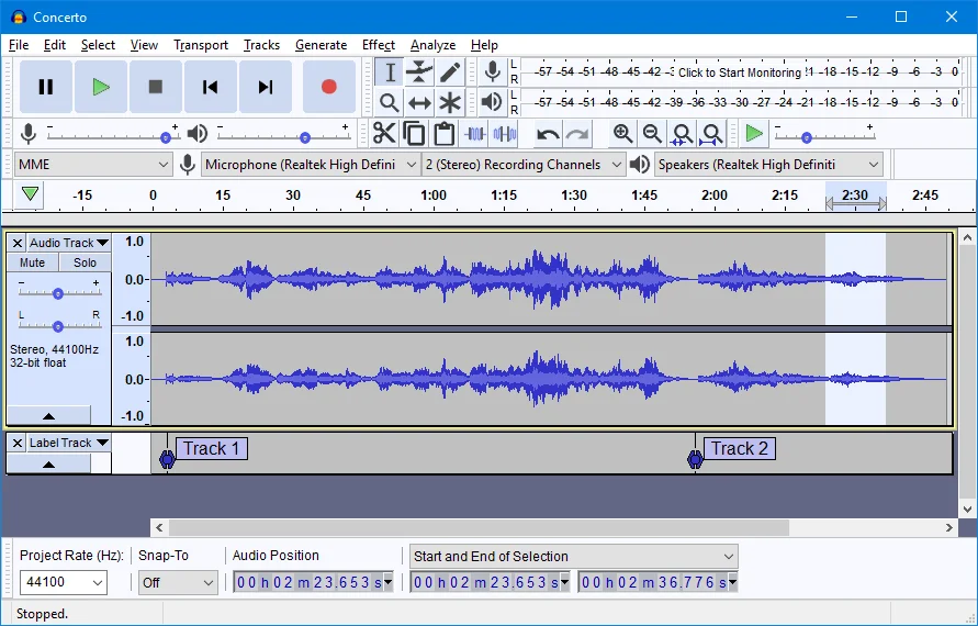 audacity for windows