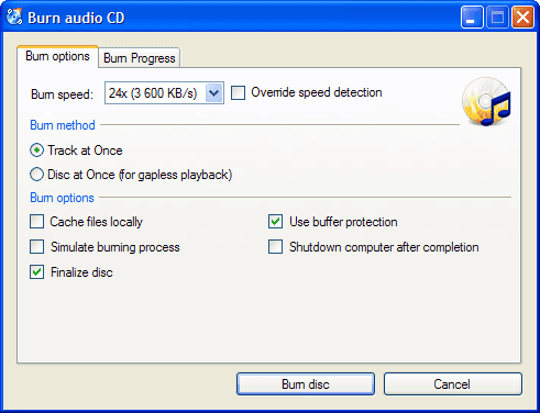 CDBurnerXP DVD Maker for Windows