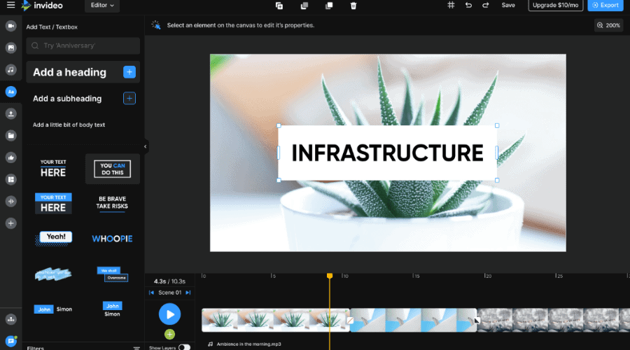 invideo ui