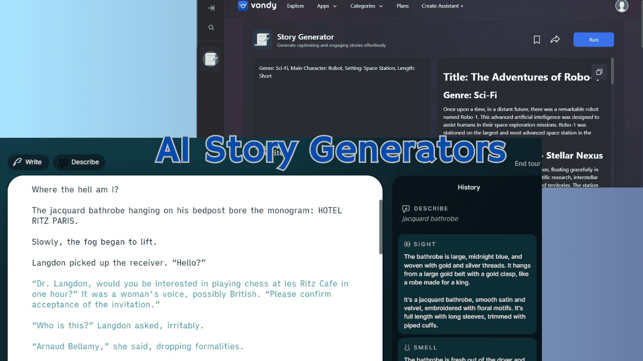 best AI story generator