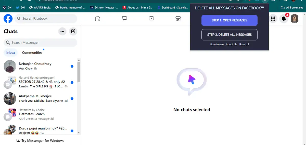 delete-all-facebook-messages-using-chrome-extension