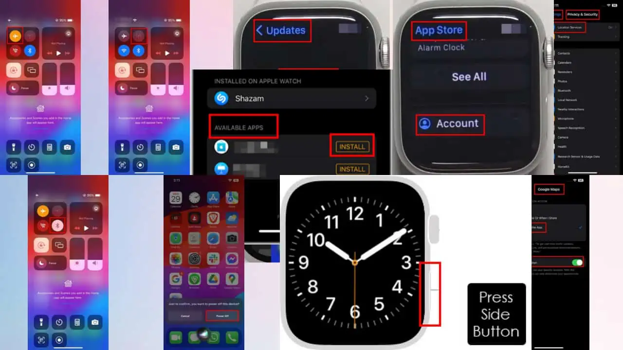 google haritalar apple watch gezinmiyor