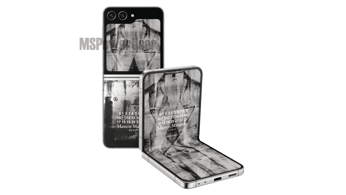 The new Samsung Galaxy Z Flip5 via Maison Margiela - HIGHXTAR.