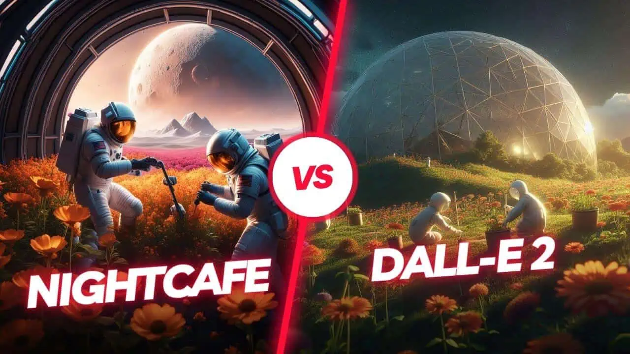 nightcafe vs DALL·E 2