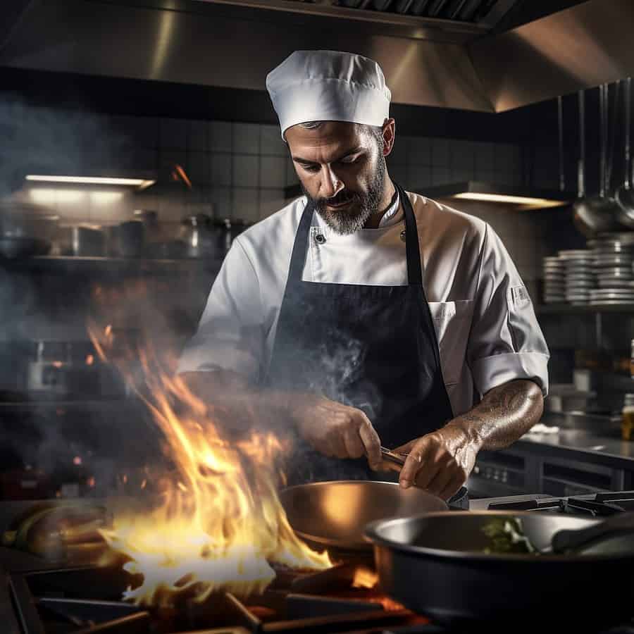 Chef Cooking Best Midjourney Prompts for Realism