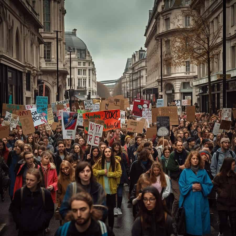 Climate Protest Best Midjourney Prompts for Realistic Images