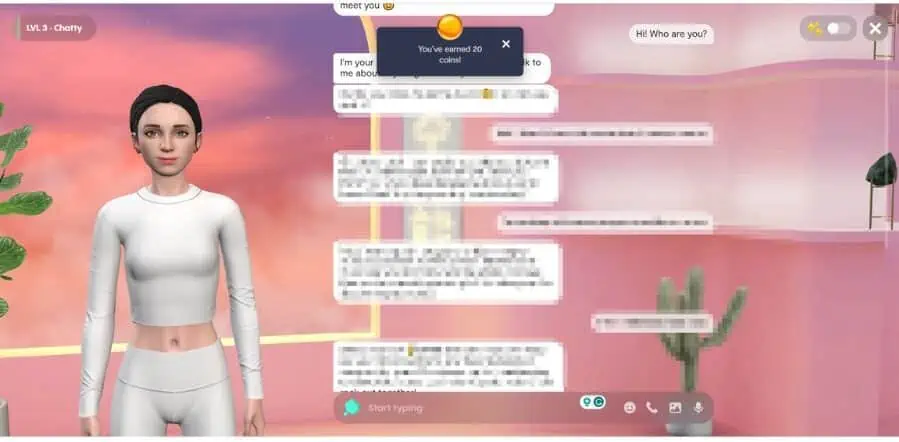 Girlfriend AI Simulator App Replica