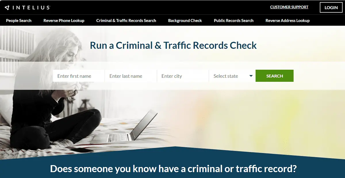 Intelius Criminal Records Check