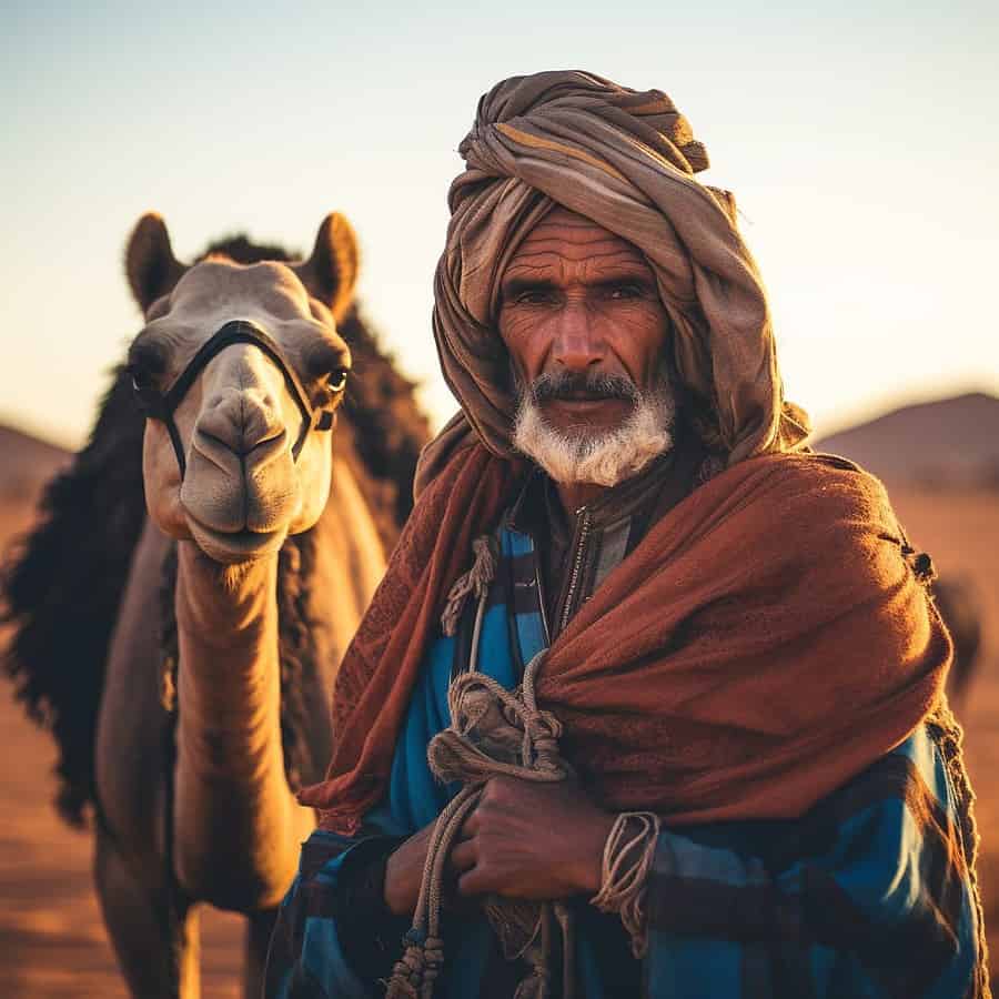 Nomad with Camel