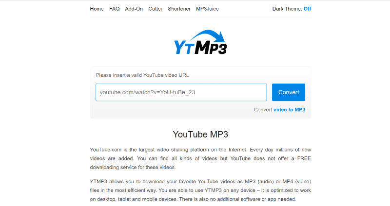 A Simple app To Download mp3 Videos From