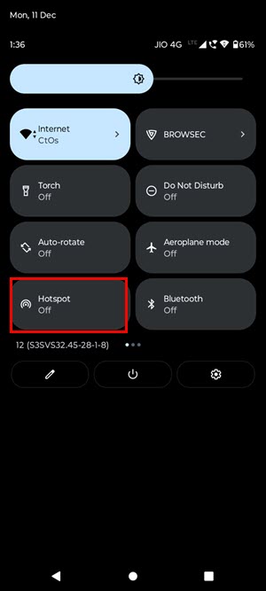 Test Wi-Fi Hardware Using a Mobile Hotspot 