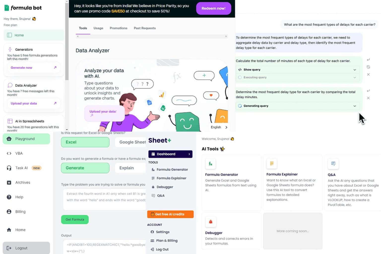 AI for Excel Sheets - 7 Best Tools