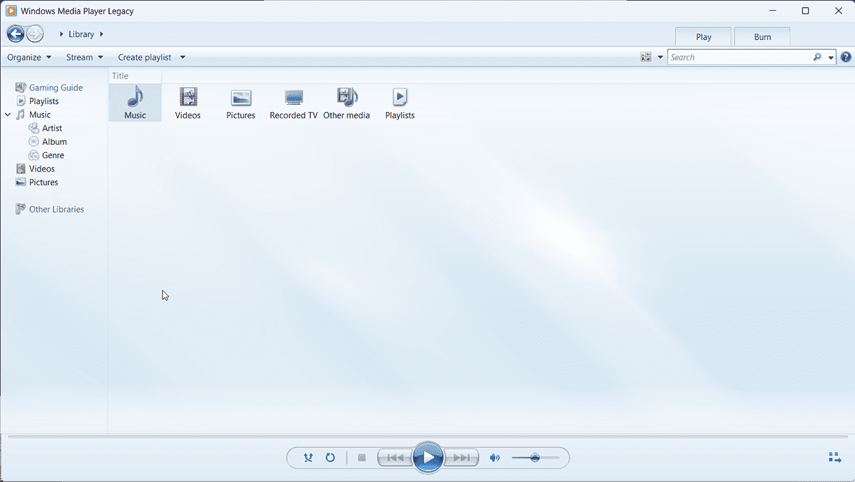 Windows Media Player