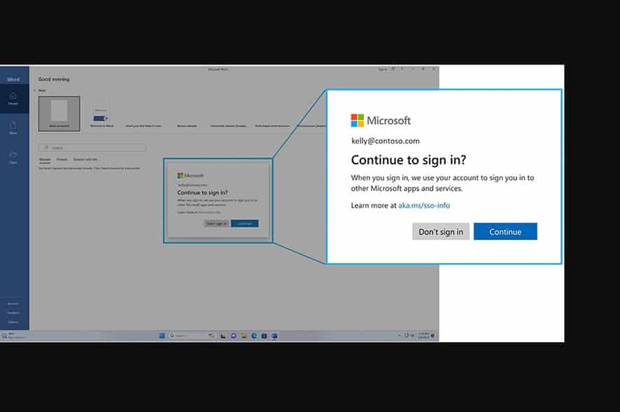 Windows Single Sign On DMA act