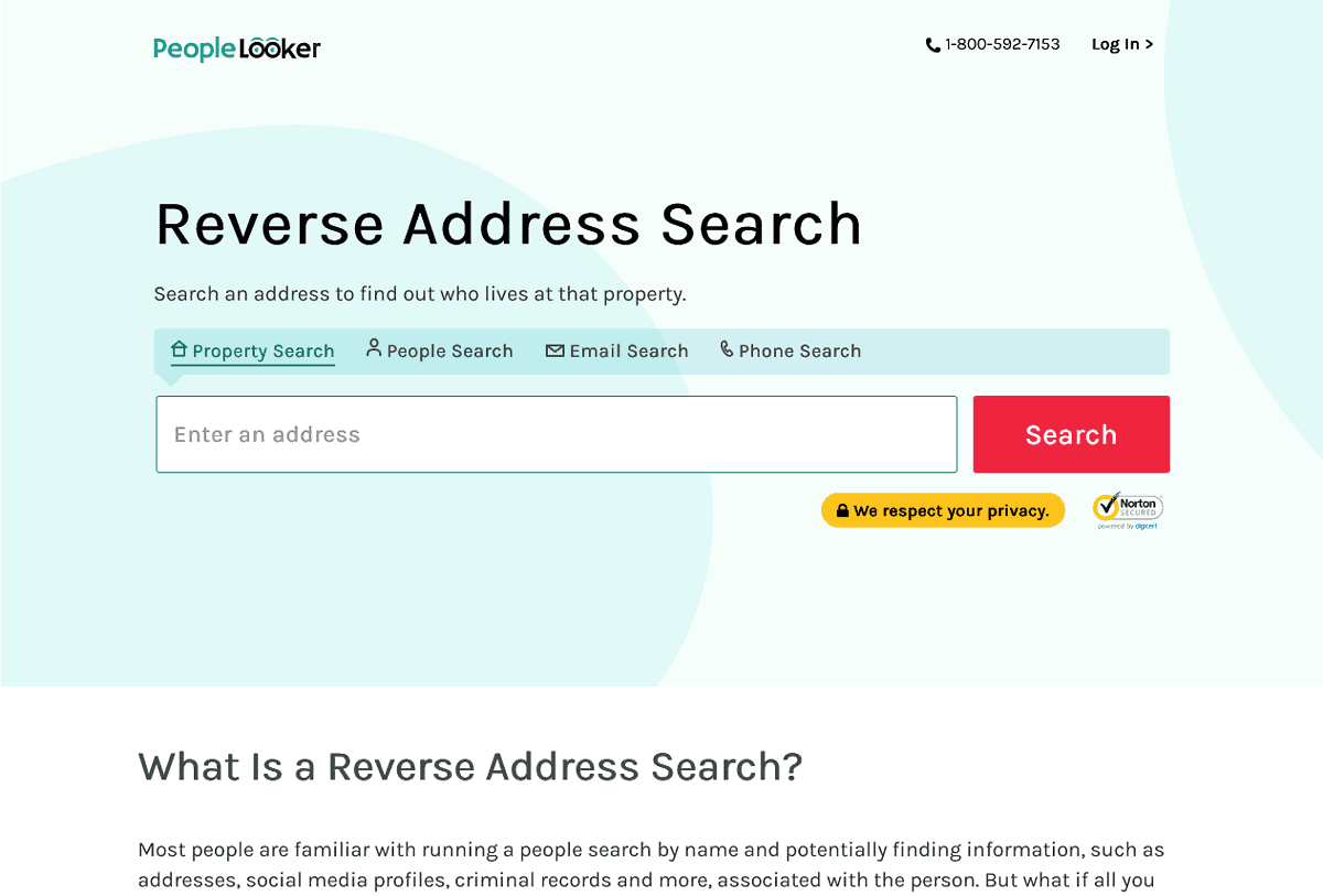 reverse address search