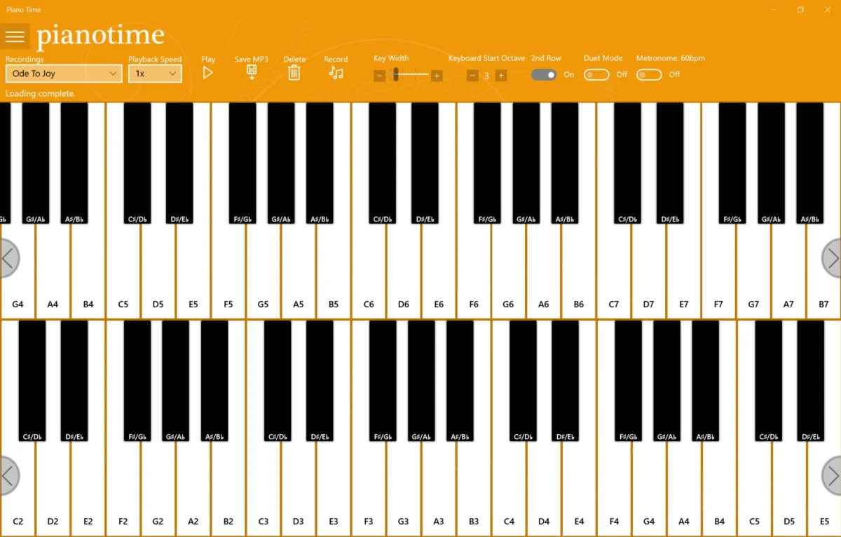 pianotime by revel software