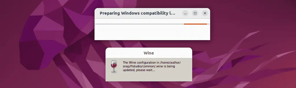 preparing wine compatibility layer for fl studio on linux