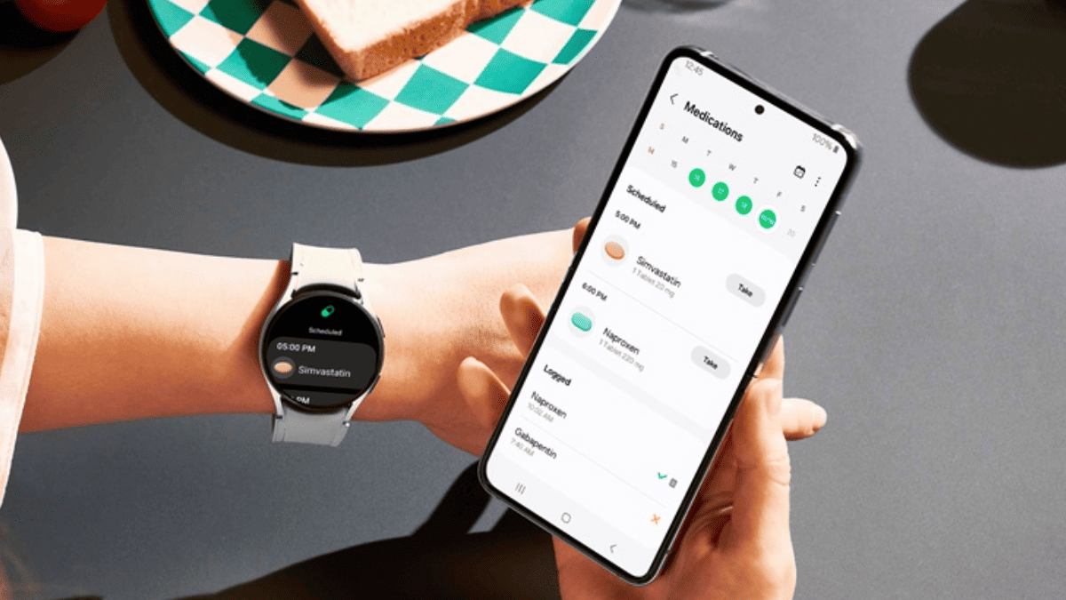 Приложение Samsung Health теперь может отслеживать прием лекарств -  MSPoweruser