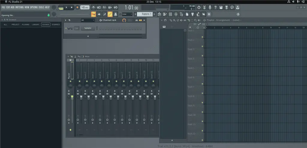 using fl studio on Linux