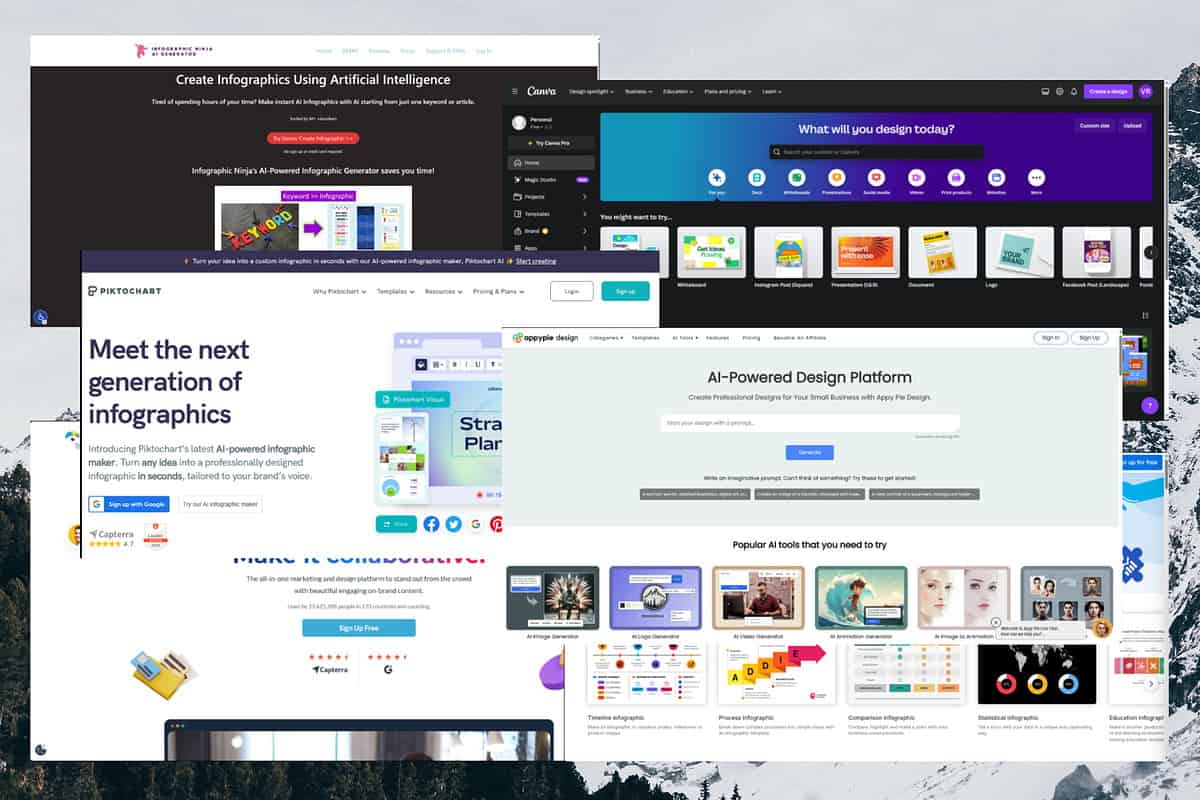6 best ai tools for infographics free and paid 
